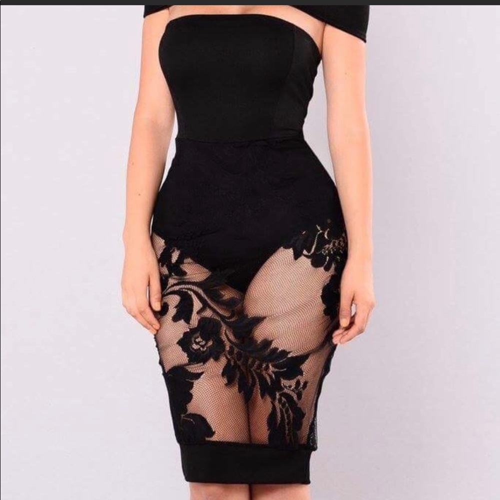 Never worn mesh dress. Size S
